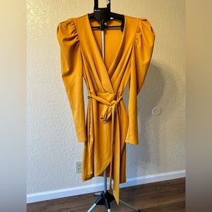 1X wrap dress